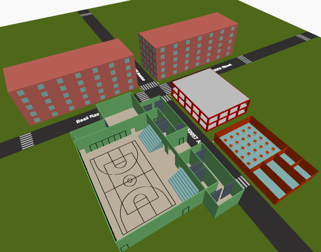 Sports Complex: Alternative 1