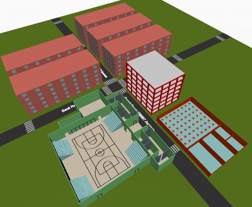 Sports Complex: Alternative 2