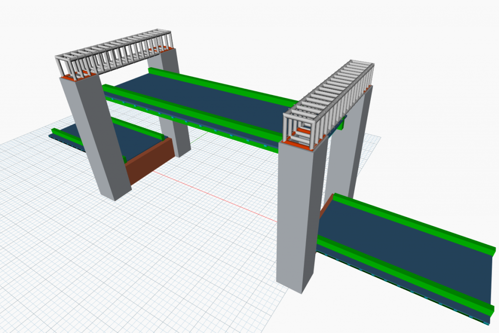 lift bridge concrete