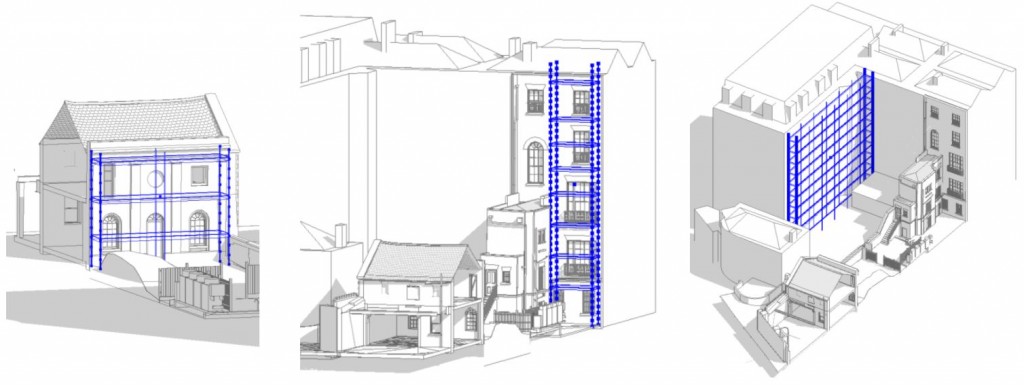 Design alternatives which demonstrate the flexibility of the parametric model